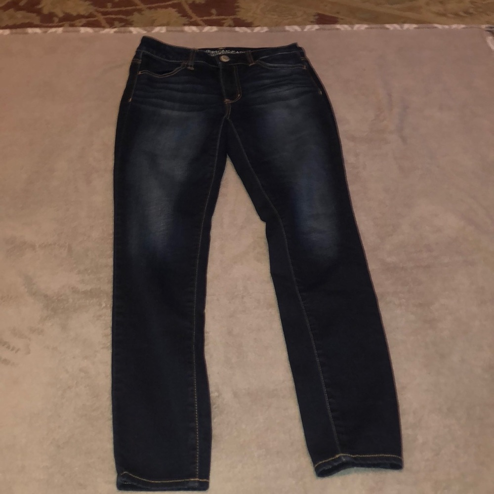 Super stretch high rise jeggings